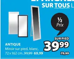 JYSK Miroir sur pied ANTIQUE offer