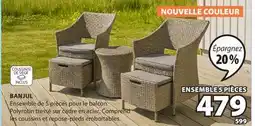 JYSK Ensemble de 5 piéces pour le balcon BANJUL offer
