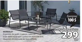 JYSK HORNSLET Ensemble de jardin offer