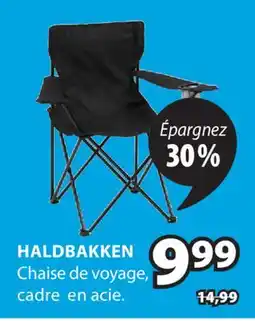 JYSK Chaise de voyage HALDBAKKEN offer