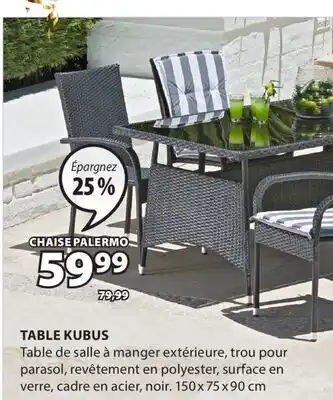 JYSK Table Kubus offer