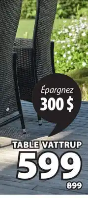 JYSK TABLE VATTRUP offer