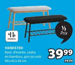 JYSK VANDSTED Banc d'entrée offer