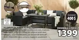 JYSK ULLEHUSE DE JARDIN TG AVEC RANGEMENT offer