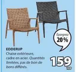 JYSK EDDERUP Chaise extérieure offer