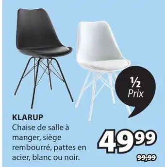 JYSK Chaise de salle à manger KLARUP offer