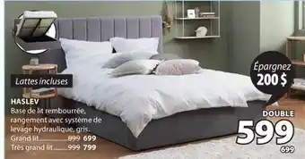 JYSK Base de lit rembourrée HASLEV offer