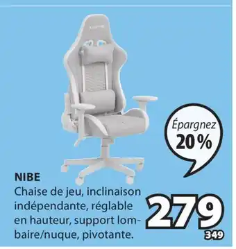JYSK Chaise de jeu NIBE offer