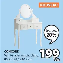 JYSK Vanité CONCORD offer
