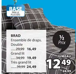 JYSK Ensemble de draps BRAD offer