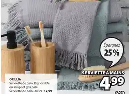 JYSK Serviette de bain ORILLIA offer