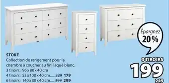 JYSK STOKE Collection de rangement offer