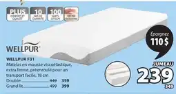 JYSK WELLPUR F31 Matelas en mousse offer