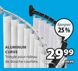 JYSK Tringle pour rideau de douche courbée ALUMINUM CURVE offer