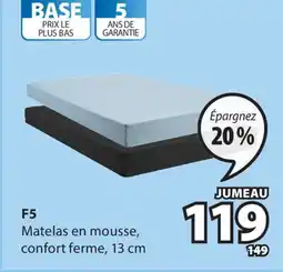 JYSK Matelas en mousse F5 offer