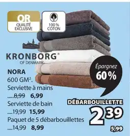 JYSK Serviette à mains NORA KRONBORG offer