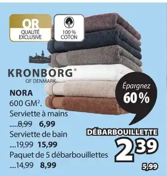 JYSK Serviette à mains NORA KRONBORG offer