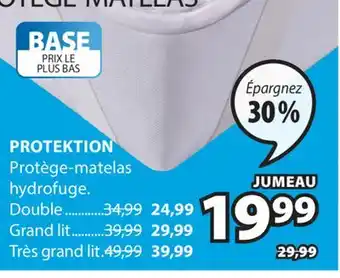 JYSK PROTEKTION Protège-matelas hydrofuge offer