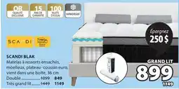 JYSK SCANDI BLAK Matelas à ressortes ensachés offer
