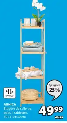 JYSK ARNICA Étagère de salle de bain offer