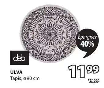 JYSK Tapis ULVA offer