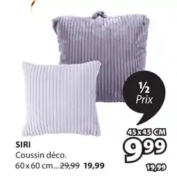 JYSK SIRI Coussin déco 45 x 45 cm offer