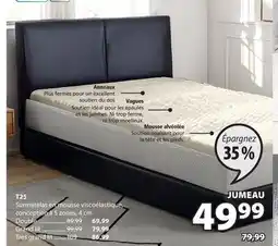 JYSK T25 Surmatelas en mousse viscoélastique offer