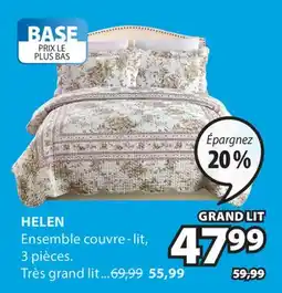 JYSK Ensemble couvre-lit, 3 pièces HELEN offer