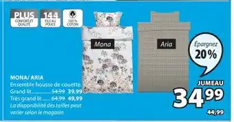 JYSK Ensemble housse de couette MONA/ARIA offer