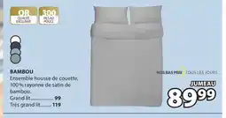 JYSK BAMBOU Ensemble housse de couette offer
