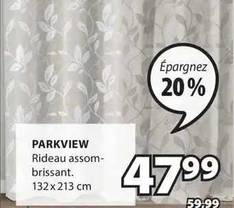 JYSK Rideau assom - brissant PARKVIEW offer