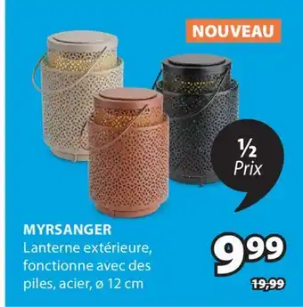 JYSK Lanterne extérieure MYRSANGER offer