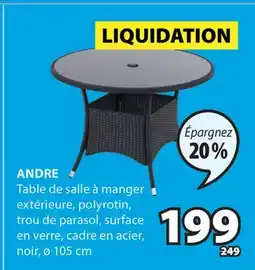 JYSK Table de ANDRE offer