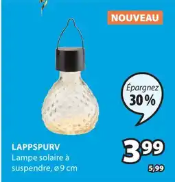JYSK Lampe Solaire à suspendre LAPPSPURV offer