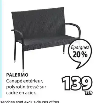 JYSK Canapé extérieur PALERMO offer