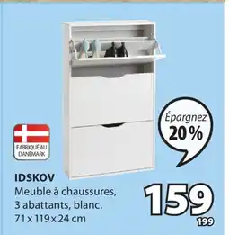 JYSK Meuble à chaussures IDSKOV offer