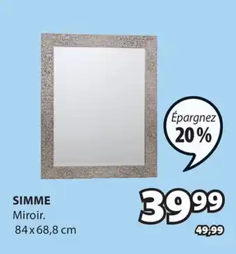 JYSK SIMME Miroir offer