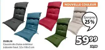JYSK Coussin de chaise DUBLIN offer