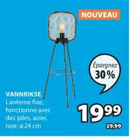 JYSK Lanterne fixe VANNRIKSE offer