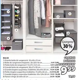 JYSK Grande boîte de rangement BALSE offer