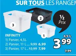 JYSK Panier INFINITY offer