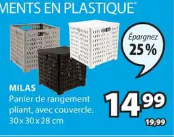 JYSK Panier de rangementpliant MILAS offer