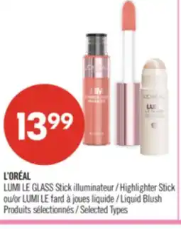 Pharmaprix L'ORÉAL Highlighter Stick or Liquid Blush offer