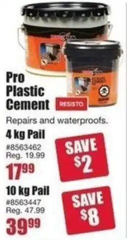 Timber Mart Pro plastic cement offer