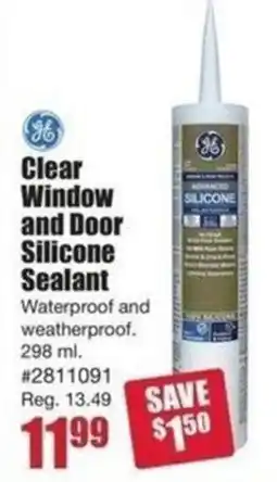 Timber Mart Clear window and door silicone sealant offer