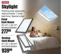 Timber Mart Velux· skylight offer