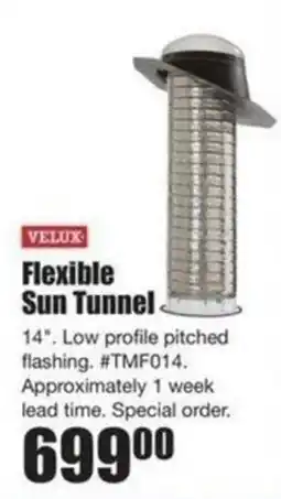 Timber Mart Velux flexible sun tunnel offer
