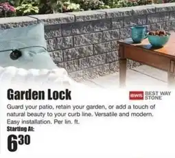 Timber Mart Garden lock offer
