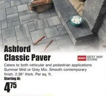 Timber Mart Ashford classic paver offer