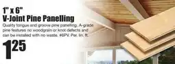Timber Mart V Joint Pine Panelling offer